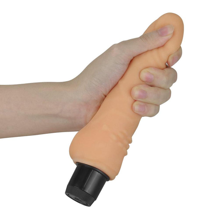 Lovetoy 7.5'' Xtreme Real Feel Cyberskin Dildo Vibrator - Light