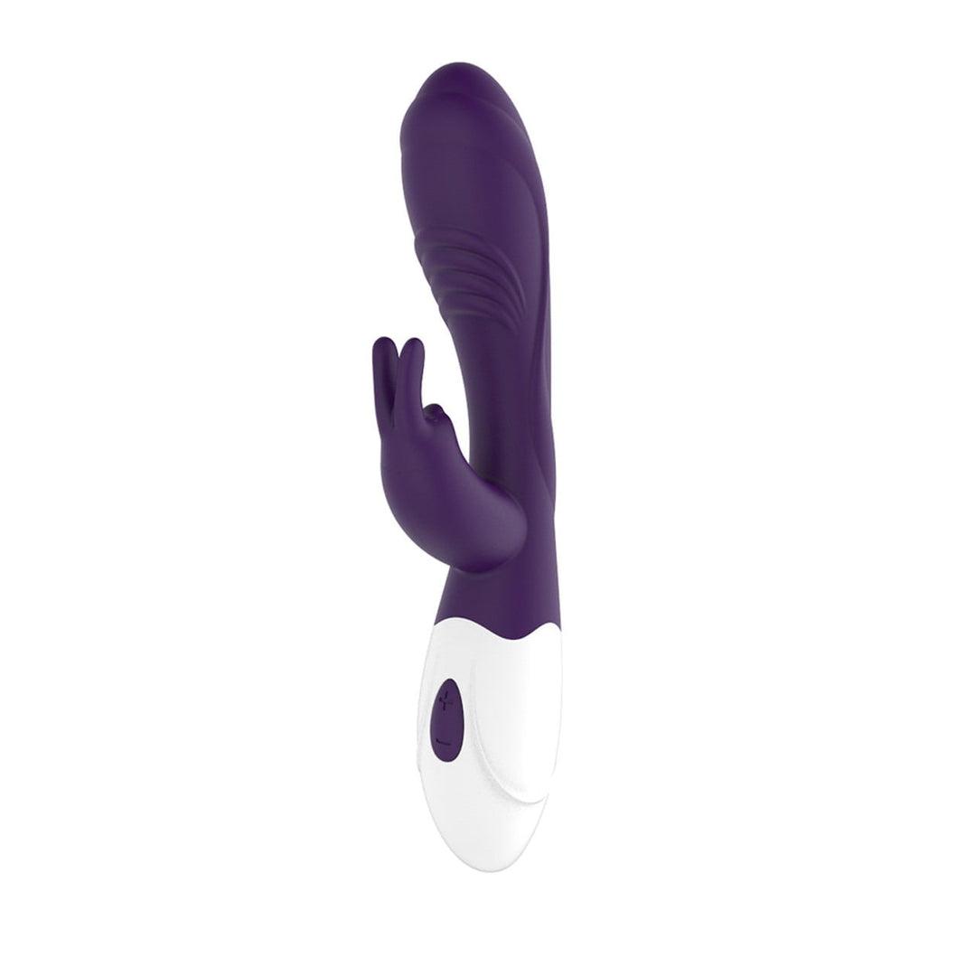 Velvetine Roma Rechargeable Rabbit Vibrator - Purple