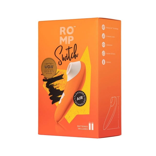 Romp Switch Clitoral Stimulator - Orange