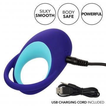 CalExotics Link Up Alpha Rechargeable Vibrating Cock Ring