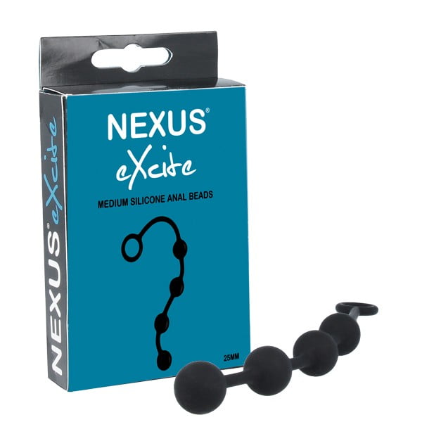 Nexus Excite Medium Silicone Anal Beads