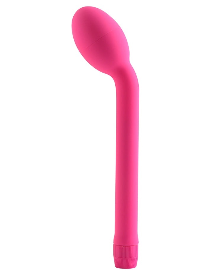 Pipedream Neon Luv Slender G Vibrator - Pink