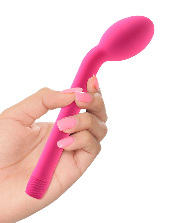 Pipedream Neon Luv Slender G Vibrator - Pink