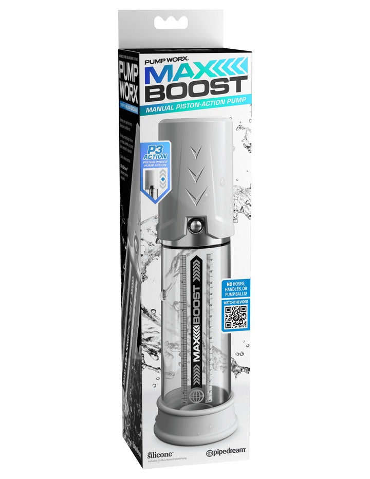 Pipedream Pump Worx Max Boost - White