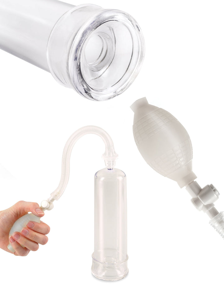 Pump Worx Beginners Power Cock  Penis Pump - Clear