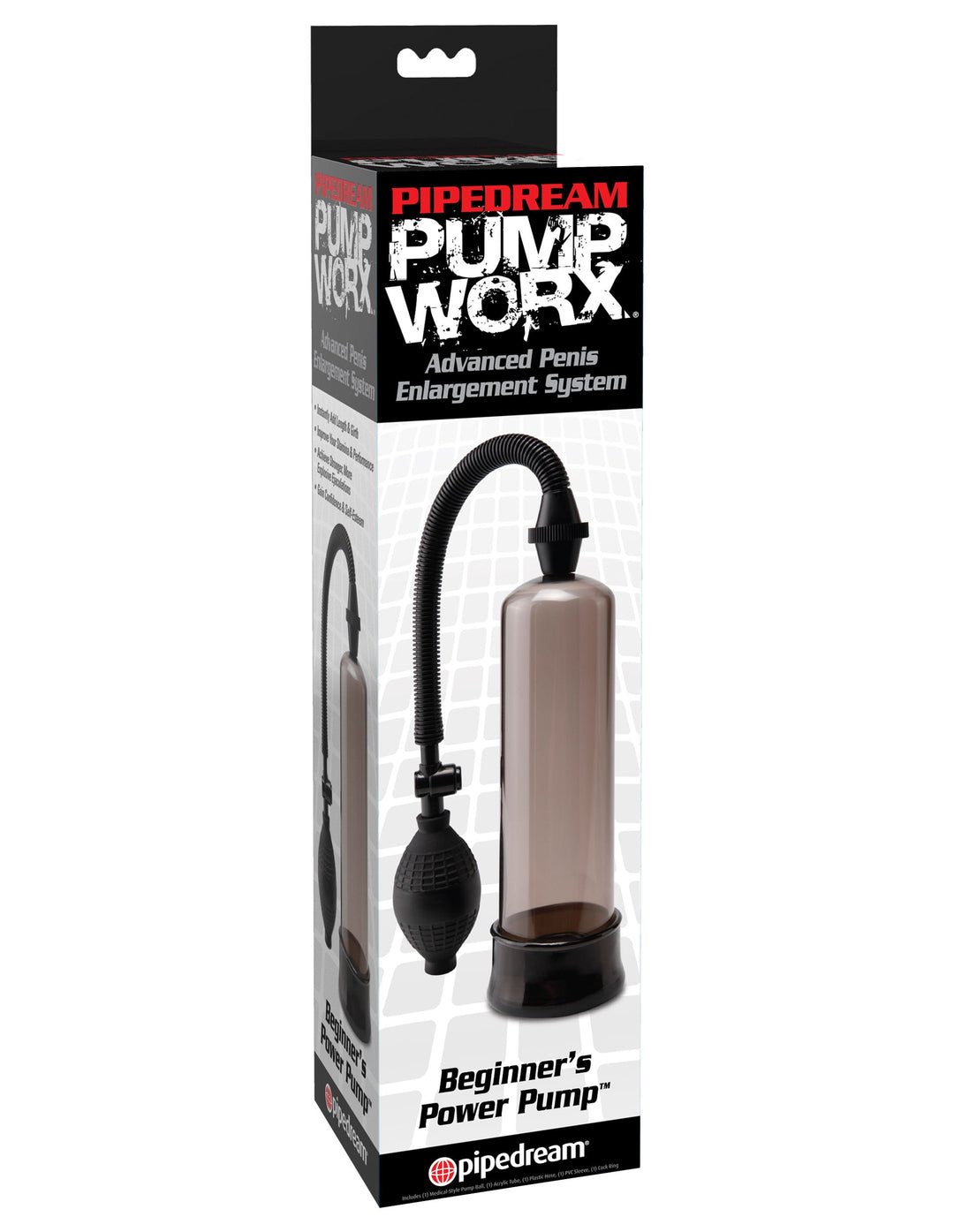 Pump Worx Beginners Power Cock Pump - Black