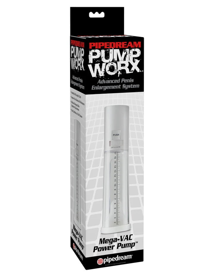 Pump Worx Mega-Vac Power Pump Automatic Penis Pump