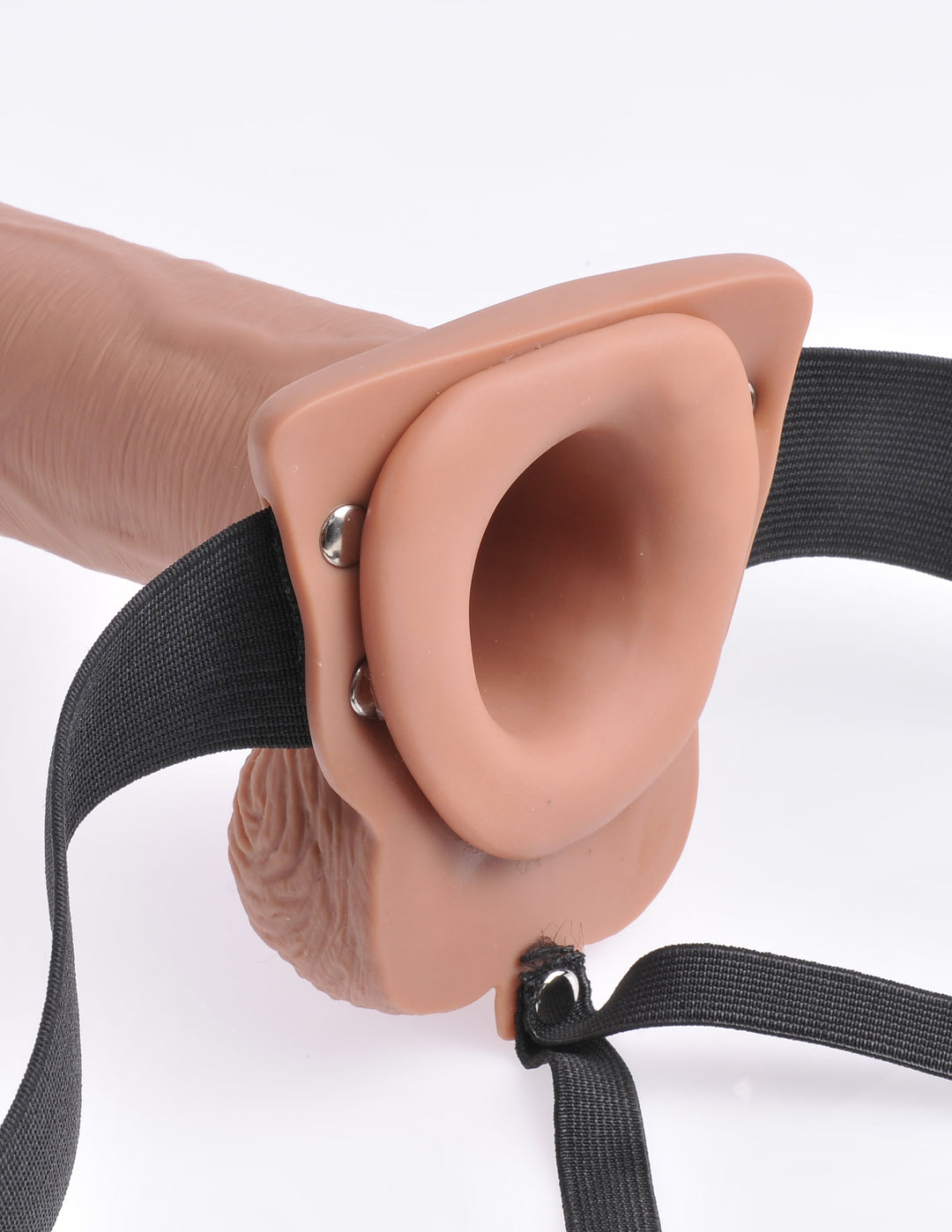 Pipedream Fetish Fantasy Series 10" Hollow Rechargeable Strap Ons with Remote