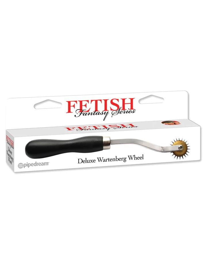 Pipedream Fetish Fantasy Series Deluxe Wartenberg Wheel - Black & Silver