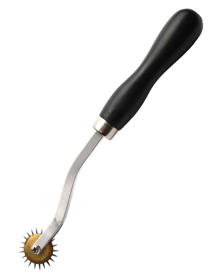 Pipedream Fetish Fantasy Series Deluxe Wartenberg Wheel - Black & Silver