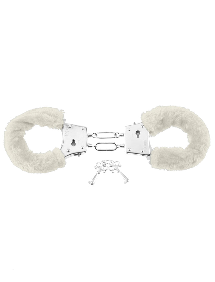 Pipedream Fetish Fantasy Series Beginner's Furry Cuffs - White