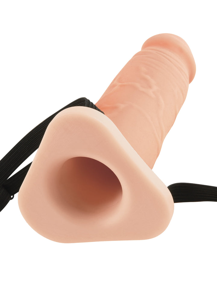 Fantasy X-Tensions 8" Silicone Hollow Extension Flesh