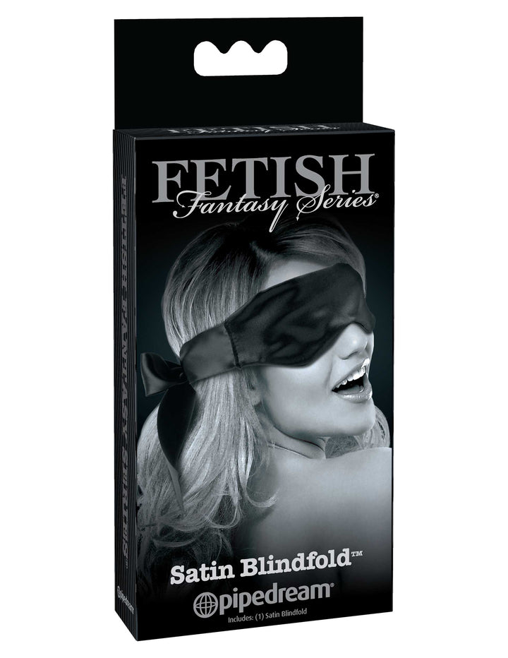 Pipedream Fetish Fantasy Series Limited Edition Satin Blindfold - Black