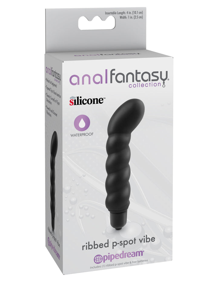 Anal Fantasy Collection Ribbed P-Spot Vibrator