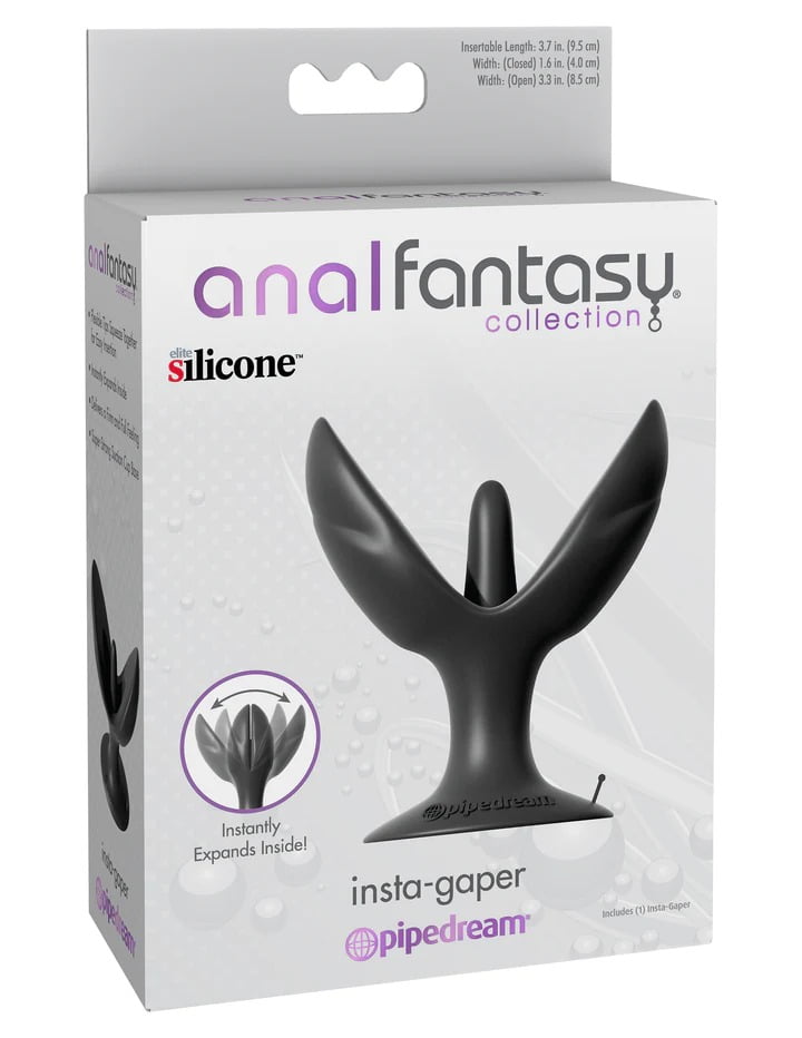 Anal Fantasy Collection Insta-gaper Anal Expander - Black