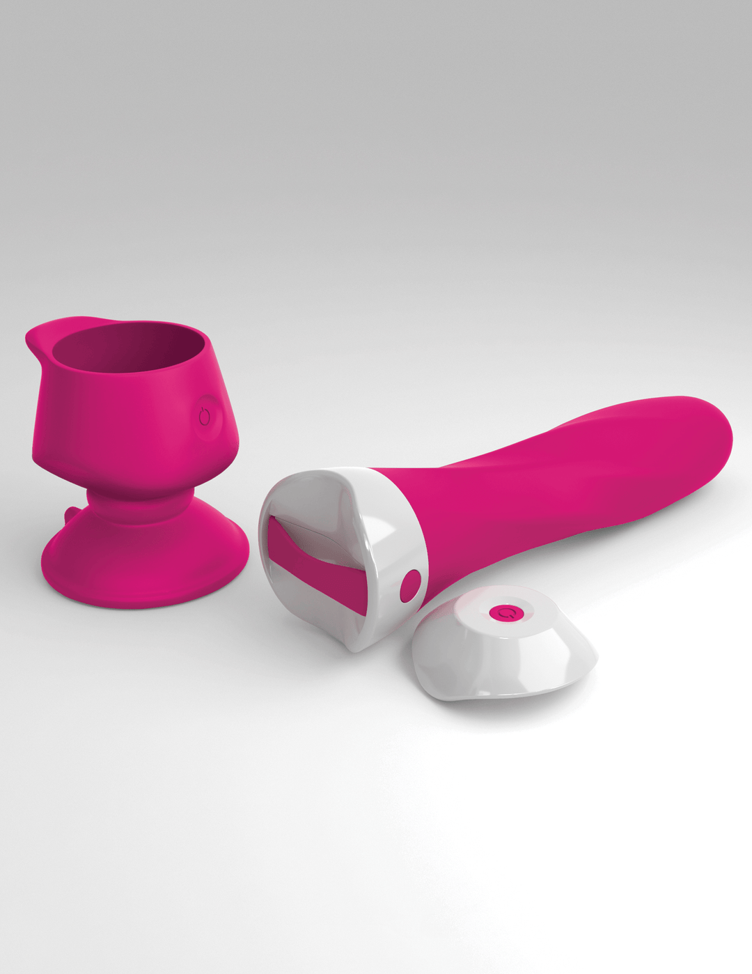 Pipedream 3some Wall Banger Remote Vibrator with Suction Cup