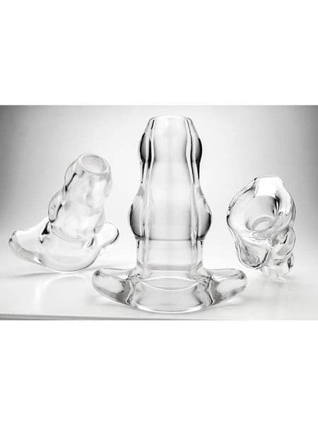 Perfectfit Brand Double Tunnel Plug Medium - Clear