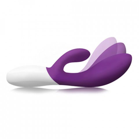 Lelo INA Wave Deluxe Rabbit Vibrator Plum