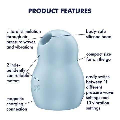 Satisfyer Pro To Go 1  Air Pulse Clitoral Stimulator