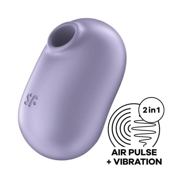 Satisfyer Pro To Go 2 Air Pulse Clitoral Stimulator + Vibration - Violet