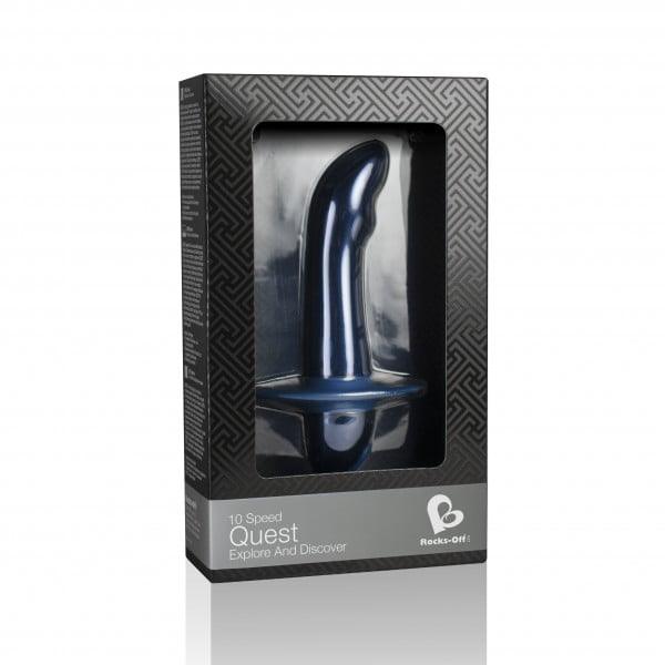 Rocks Off Quest Prostate Massager - Midnight Blue