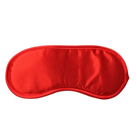 Sportsheets Sex & Mischief Satin Blindfold - Red