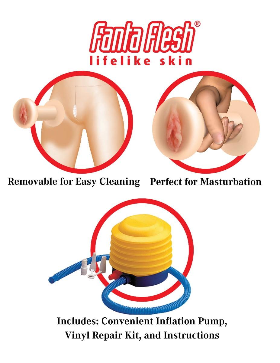 Kneeling Nikki Doggy-Style Love Doll-11324