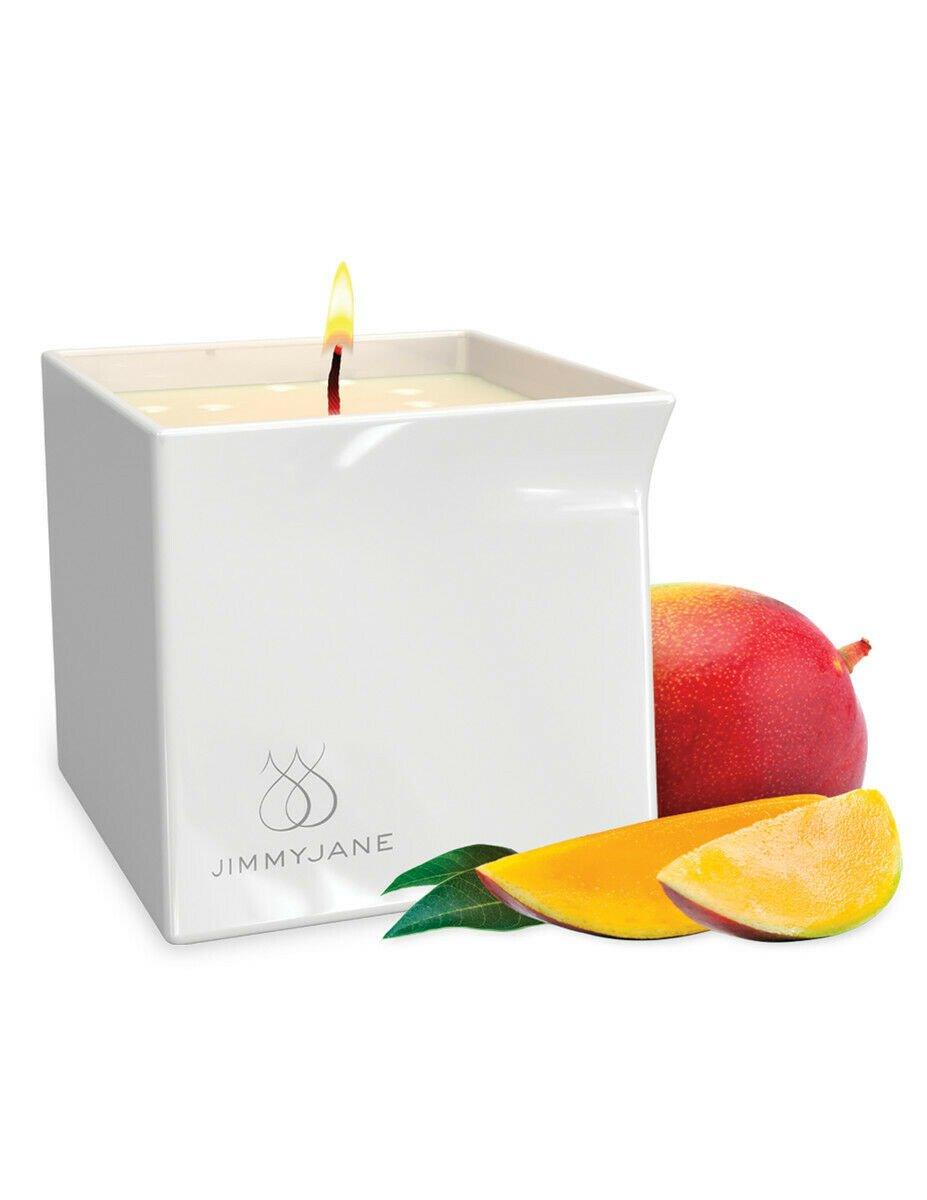 JimmyJane Afterglow Natural Massage Oil Candle - Mystic Mango