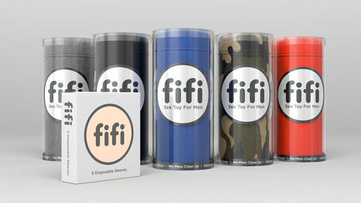 Fifi Sex Toy for Men Male Masturbator with 5 Disposable Sleeves