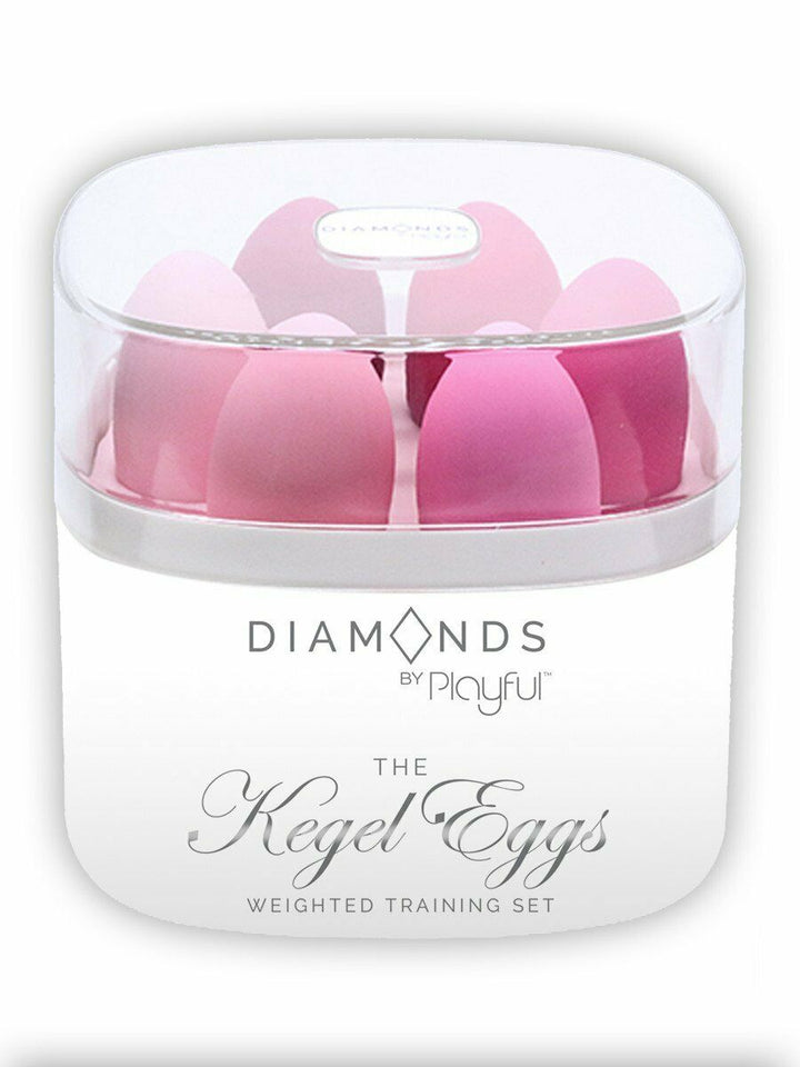 Diamonds by Playful The Kegel Eggs 6pc Weighted Training Set