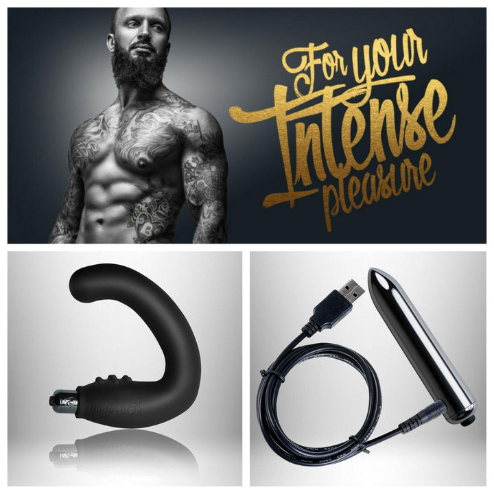 Rocks Off Rude-Boy Intense 10 Speed Rechargeable Prostate Stimulator