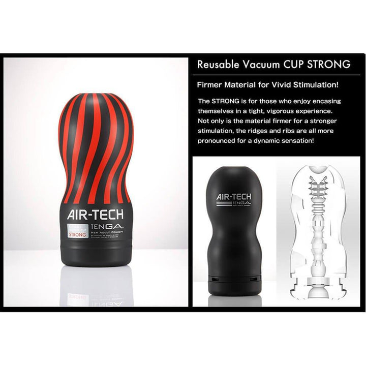 Tenga Air-Tech Reusable Vacuum Cup Masturbator - Strong