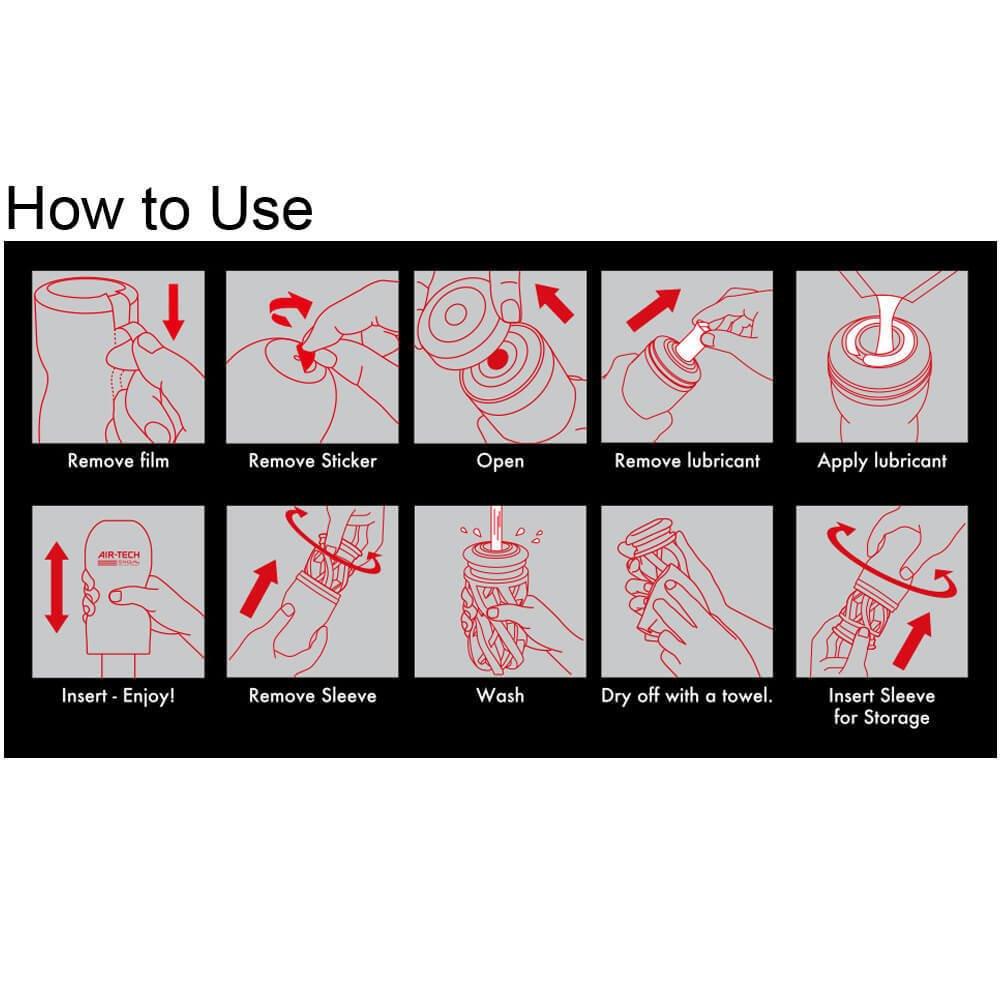 Tenga Air-Tech Reusable Vacuum Cup Masturbator - Strong