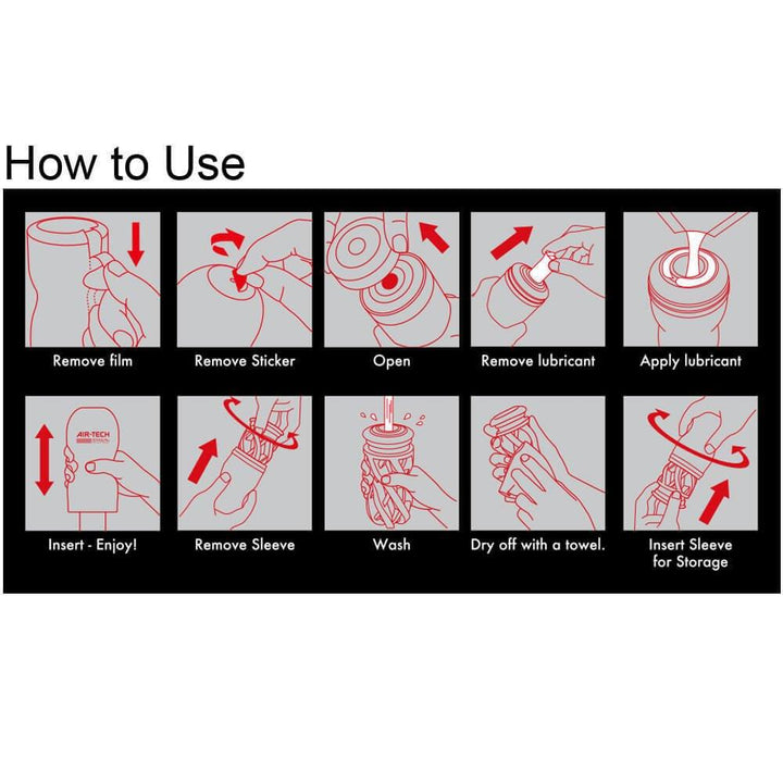 Tenga Air-Tech Reusable Vacuum Cup Masturbator - Strong