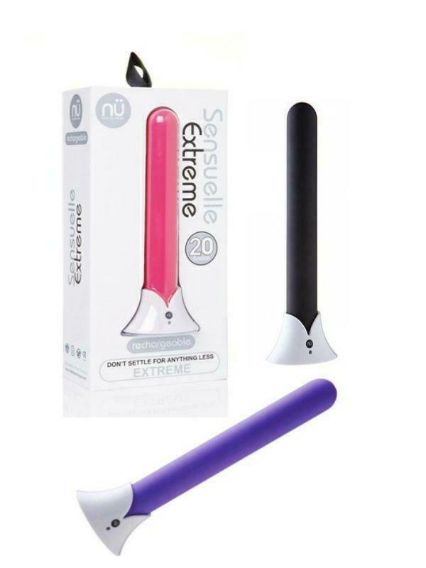 Nu Sensuelle Extreme Rechargeable Bullet Vibrator - Black