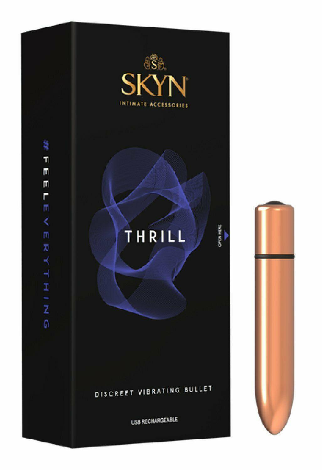 SKYN Thrill Rechargeable Vibrating Bullet