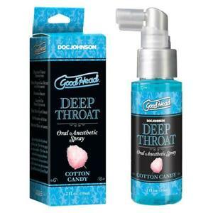 GoodHead Deep Throat Oral Anesthetic Spray 59ml - Cotton Candy - - Australia - Sexy Devil