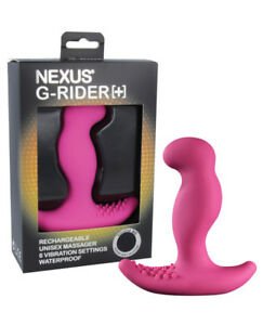 Nexus G-Rider Plus Unisex G-Spot/P-Spot Vibrator - Pink