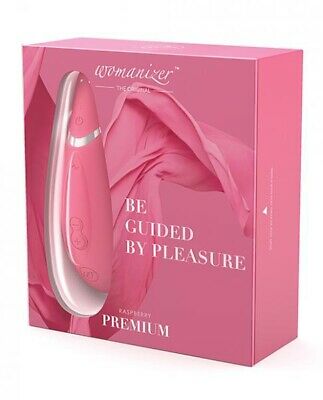 Womanizer Premium Rechargeable Clitoral Stimulator - Raspberry