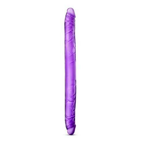 Blush Novelties B Yours 16" Double Dildo - Purple
