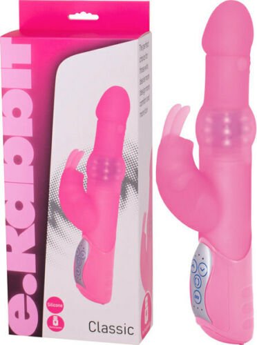 Seven Creations e.Rabbit Classic Rechargeable Rabbit Vibe - Pink