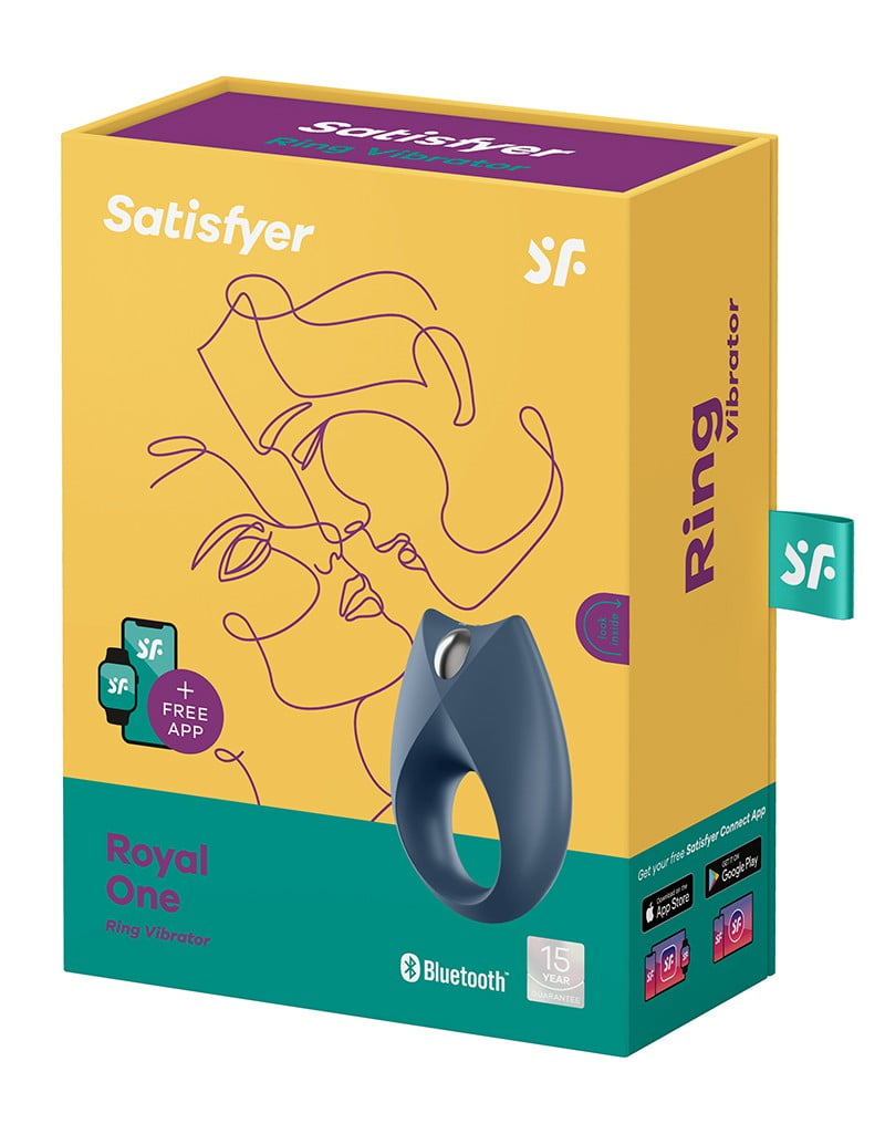 Satisfyer Royal One Vibrating Cock Ring with App Control