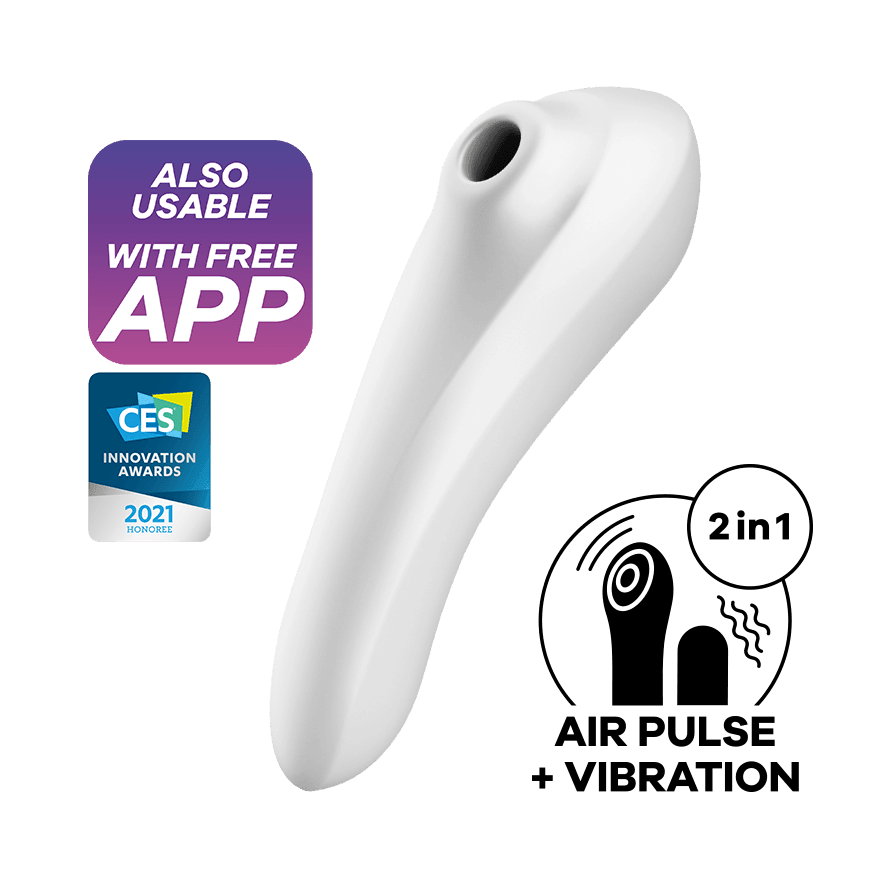 Satisfyer Dual Pleasure Clitoral Stimulator G-Spot Vibrator App Control