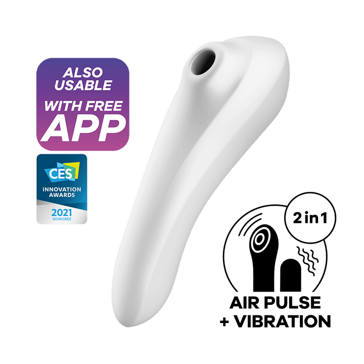 Satisfyer Dual Pleasure Clitoral Stimulator G-Spot Vibrator App Control