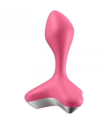 Satisfyer Game Changer Vibrating Butt Plug - Pink