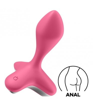 Satisfyer Game Changer Vibrating Butt Plug - Pink