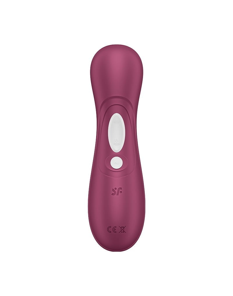 Satisfyer Pro 2 Gen 3 Liquid Air Pulse Clitoral Stimulator - Wine