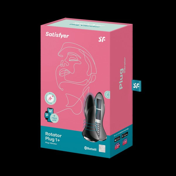 Satisfyer Rotator Plug 1 Connect App Black