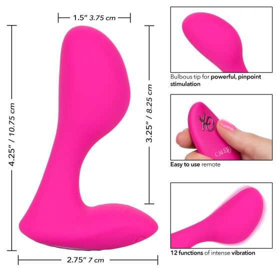 CalExotics Silicone Remote Wearable G-Spot Vibrator