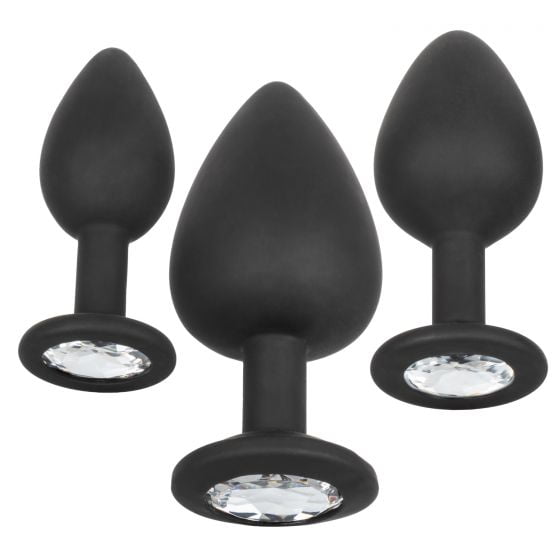 CalExotics Silicone Gem Anal Kit - Black